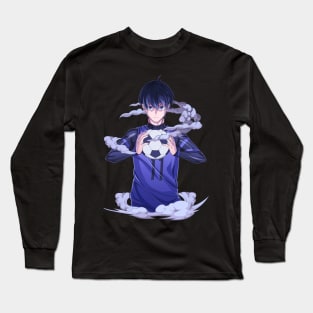 blue lock anime - Yoichi Isagi Long Sleeve T-Shirt